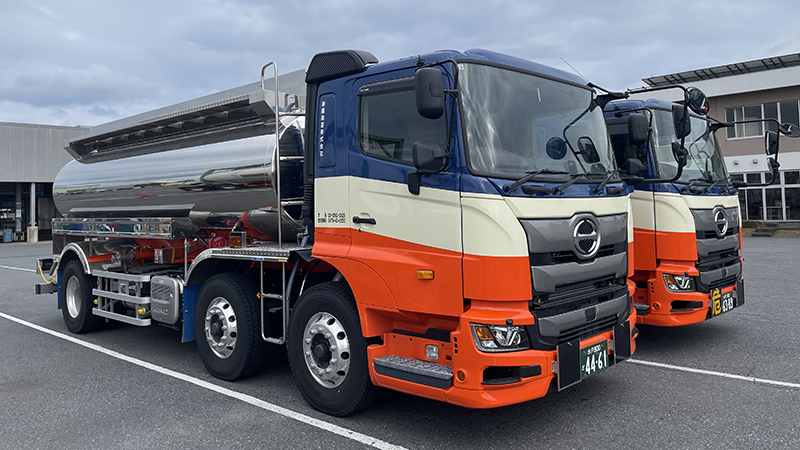 Nichirin equips its tanker trucks with Nord-Lock wheel nuts to ensure maximum safety and reliability during transport.