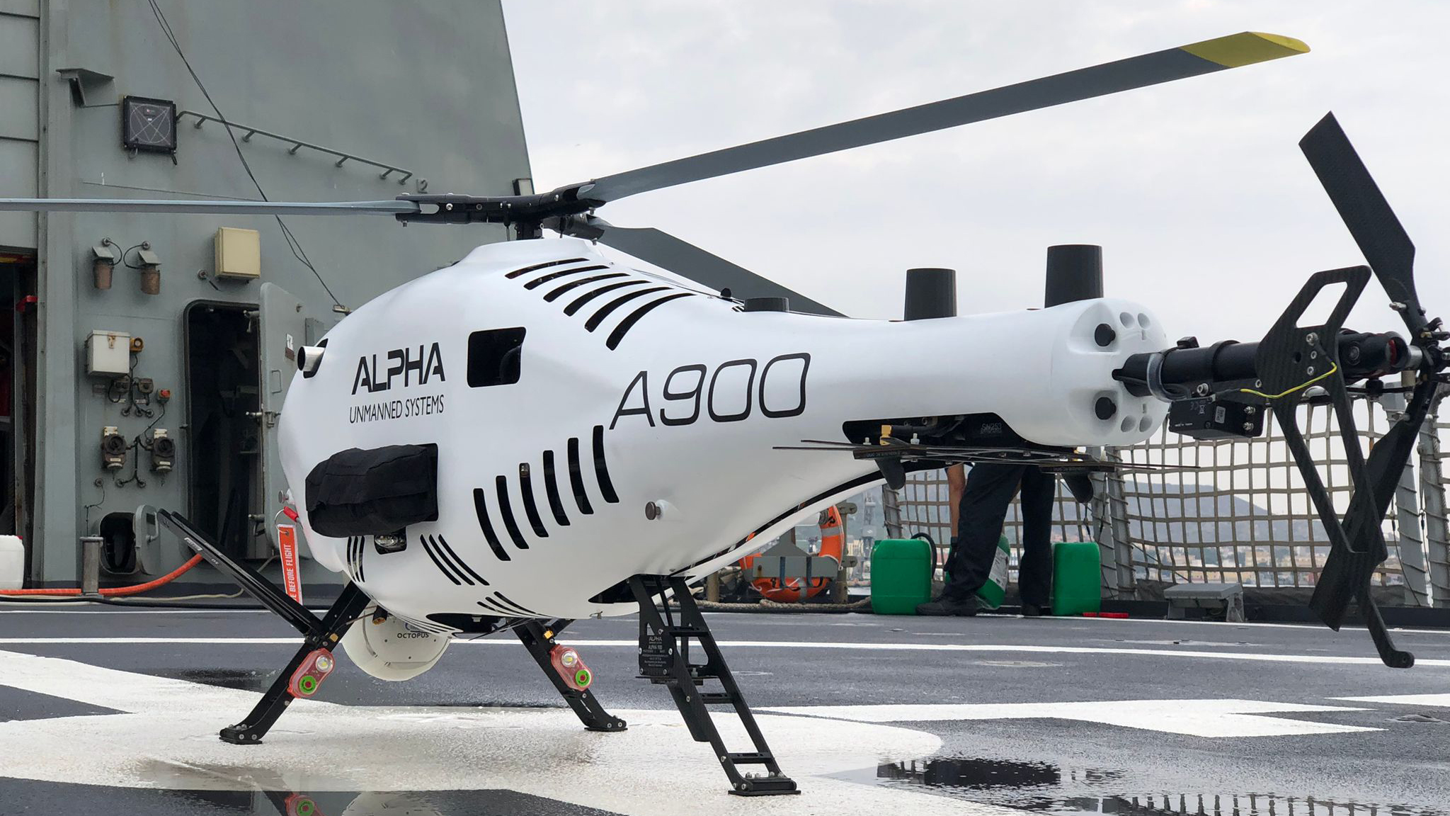 Nord-Lock washer secures Alpha Unmanned Systems